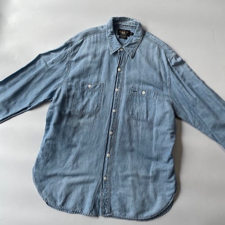 RRL cotton×linen work shirt