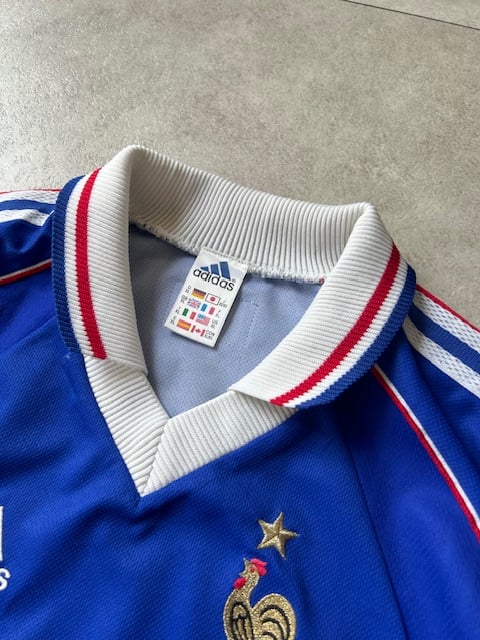 90s adidas FC France home uniform | sui & shara