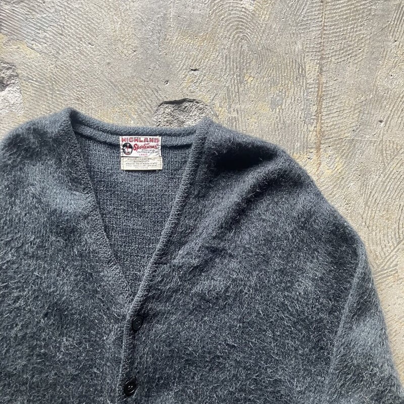 60s~ Highland mohair knit cardigan | sui & shara