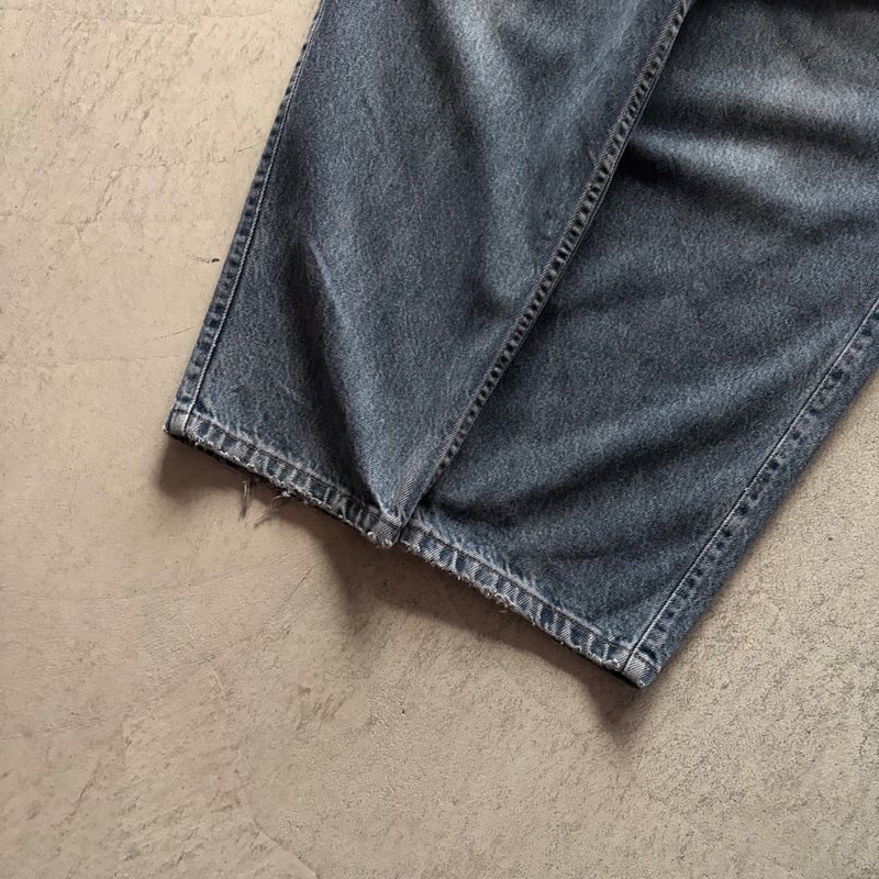 すんすん　レア90s silvertab Baggy Mega Wide Vintage Levis Silvertab Baggy Mega Wide Jeans Distressed