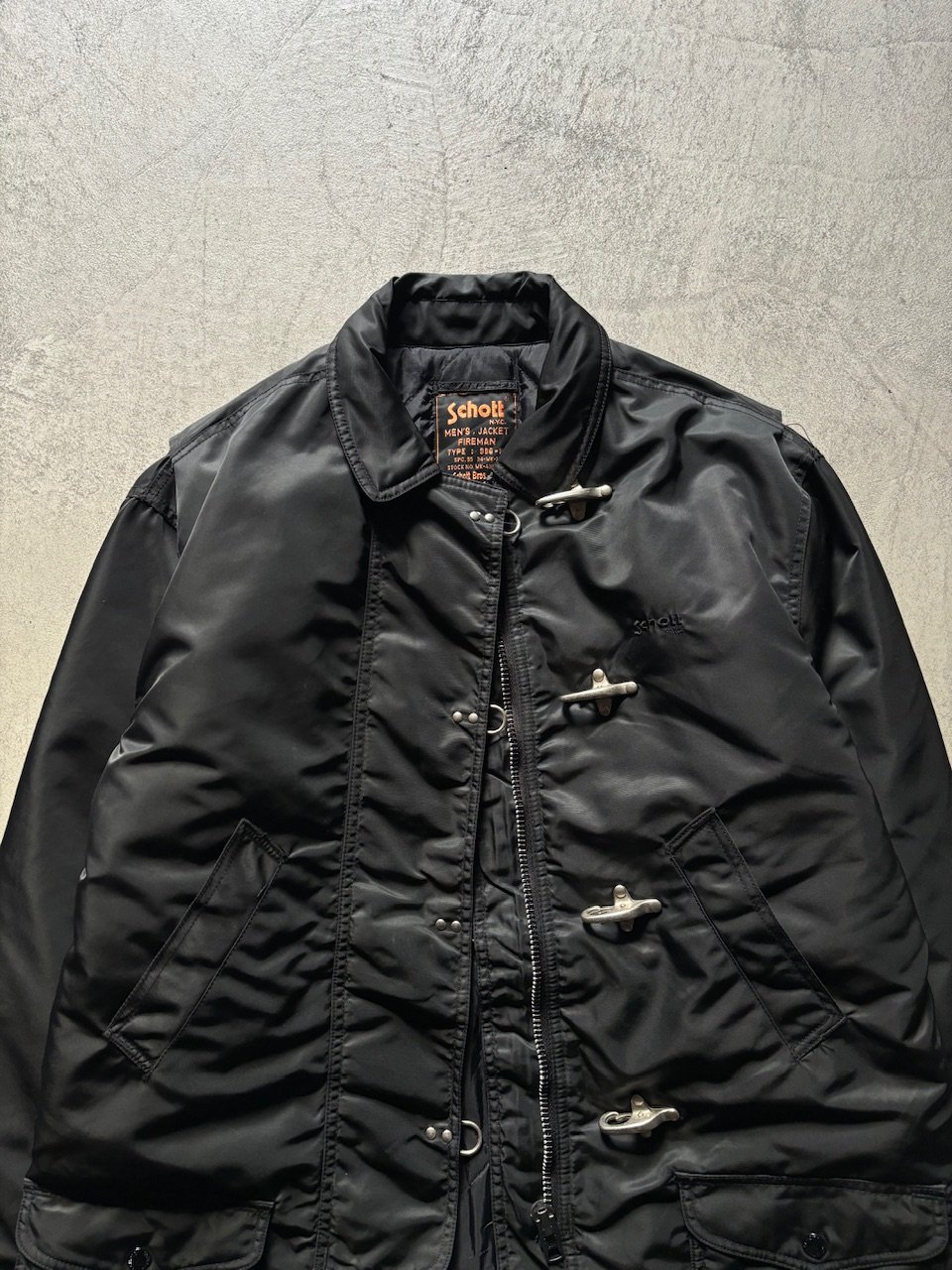90s Schott fireman jacket | sui & shara 90s Schott fireman jacket | sui & shara