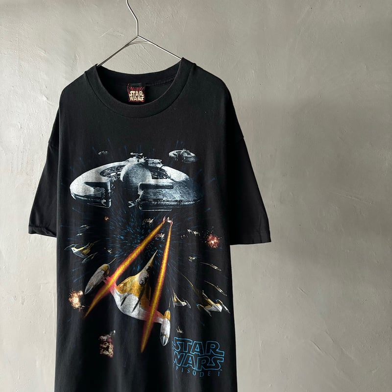 90s star wars スターウォーズ episode1 アナキン Tシャツ 90s Star wars EP1 “The phantom menace” movie te