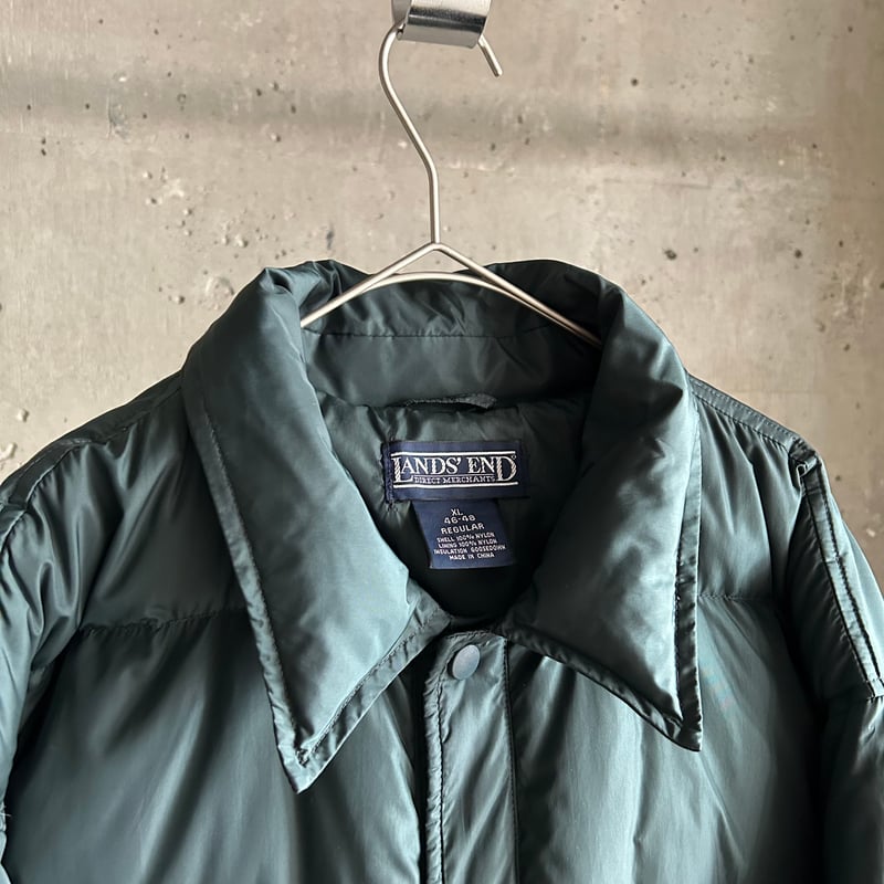 90's Land's End down shirt jacket | sui & shara 90's Land's End down shirt jacket | sui & shara