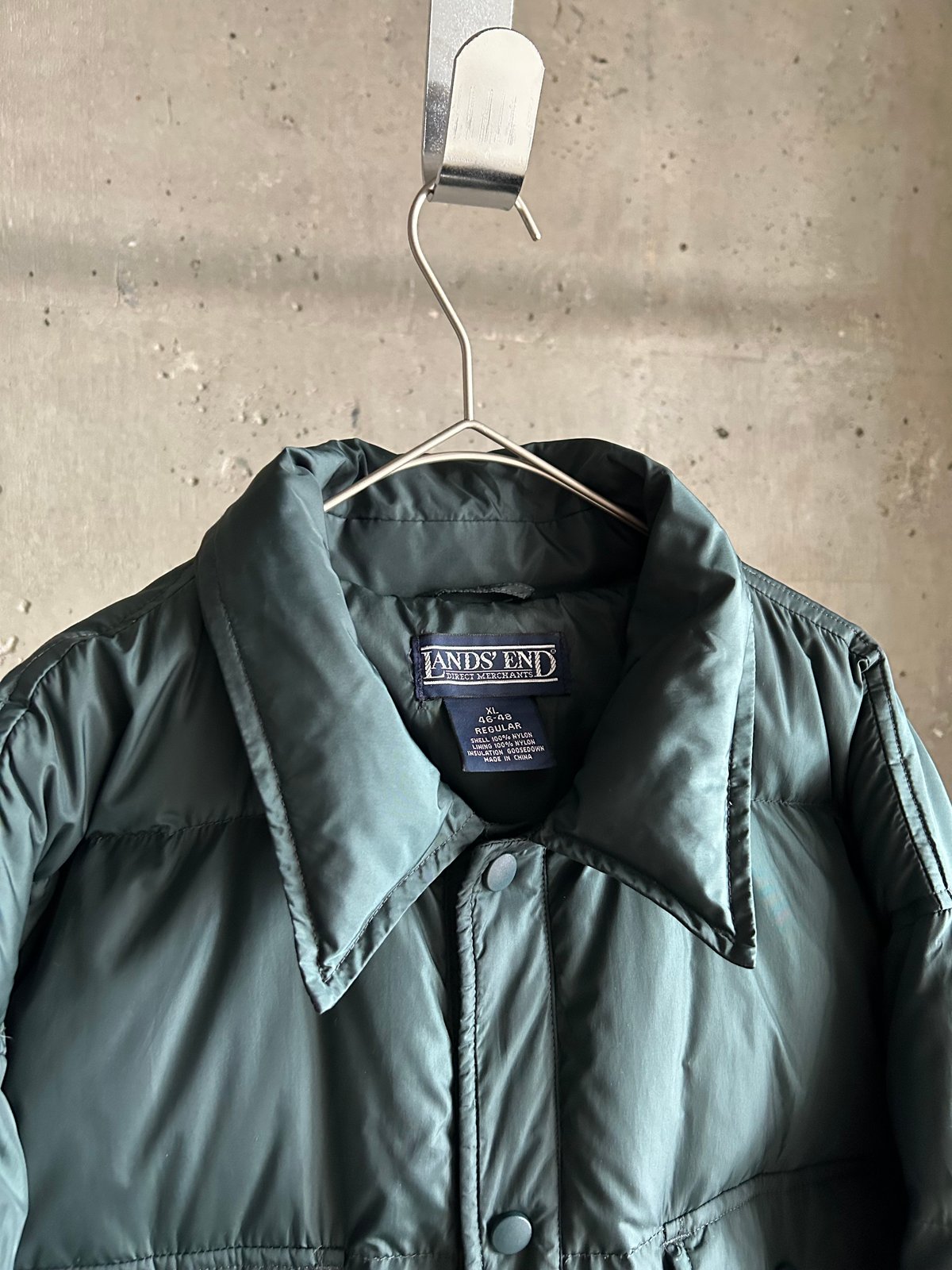 90's Land's End down shirt jacket | sui & shara 90's Land's End down shirt jacket | sui & shara