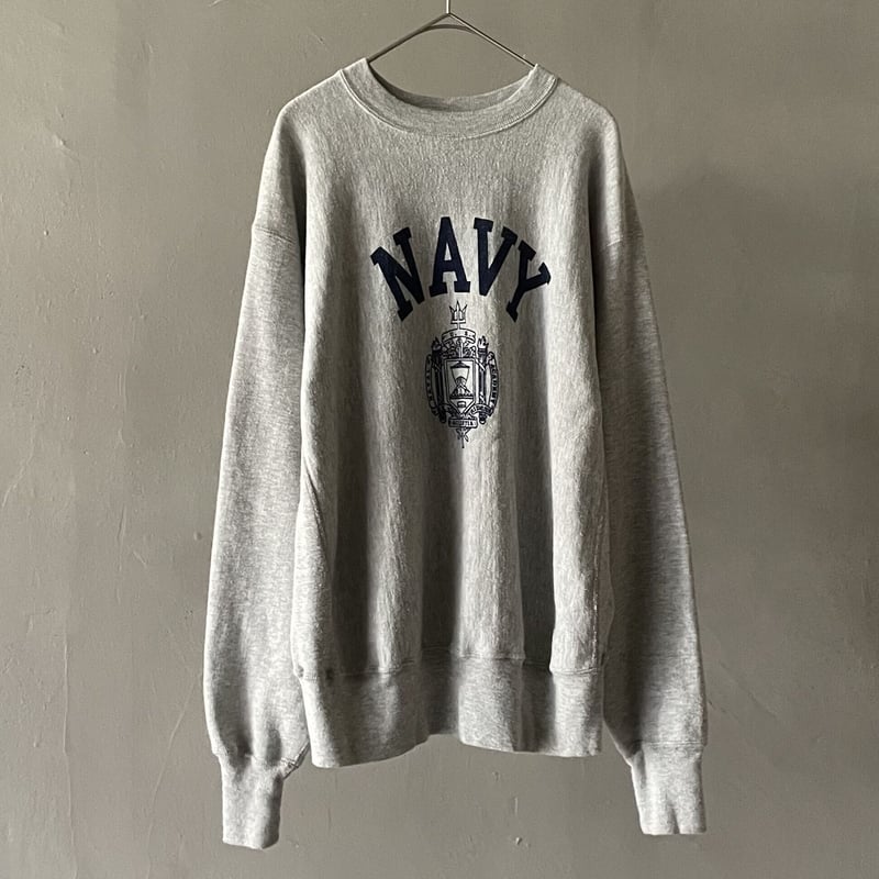 80s Champion reverseweave ″U.S.Navy″ sweat shi