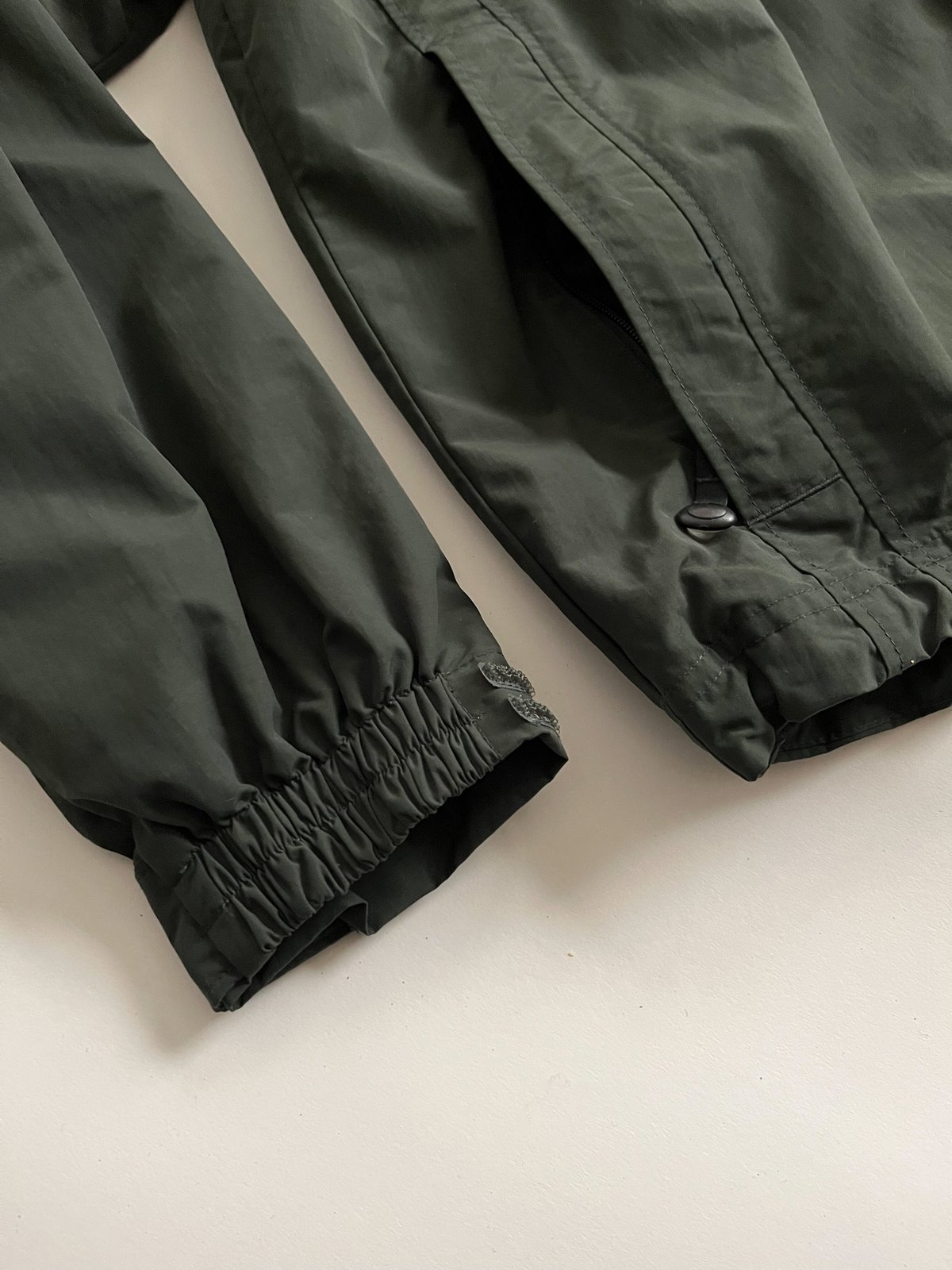 90s~ L.L.Bean stand collar zip up nylon jacket