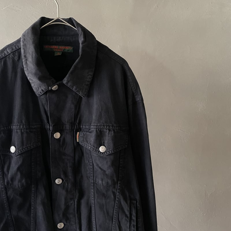 90s~ Katharine Hamnett tracker type cotton jack 90s~ Katharine Hamnett tracker type cotton jack