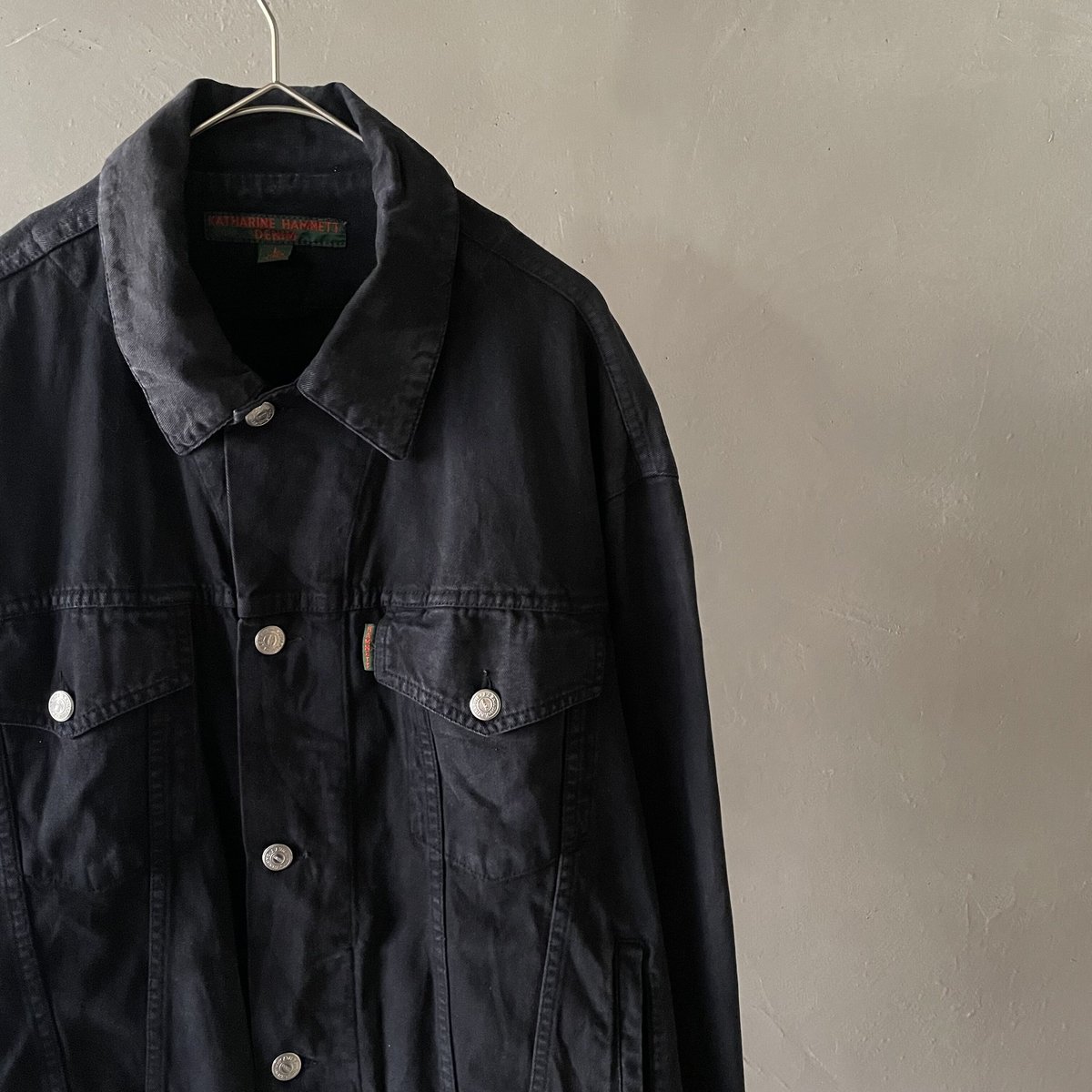 90s~ Katharine Hamnett tracker type cotton jack 90s~ Katharine Hamnett tracker type cotton jack