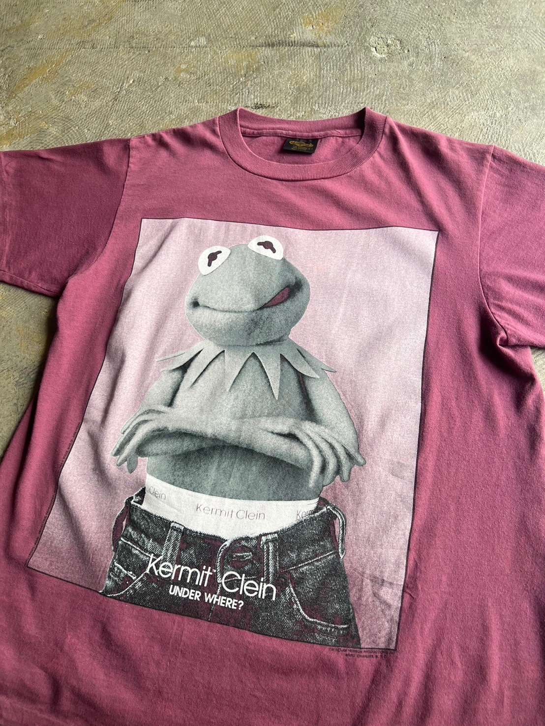 90s Kermit Clein parody tee | sui & shara