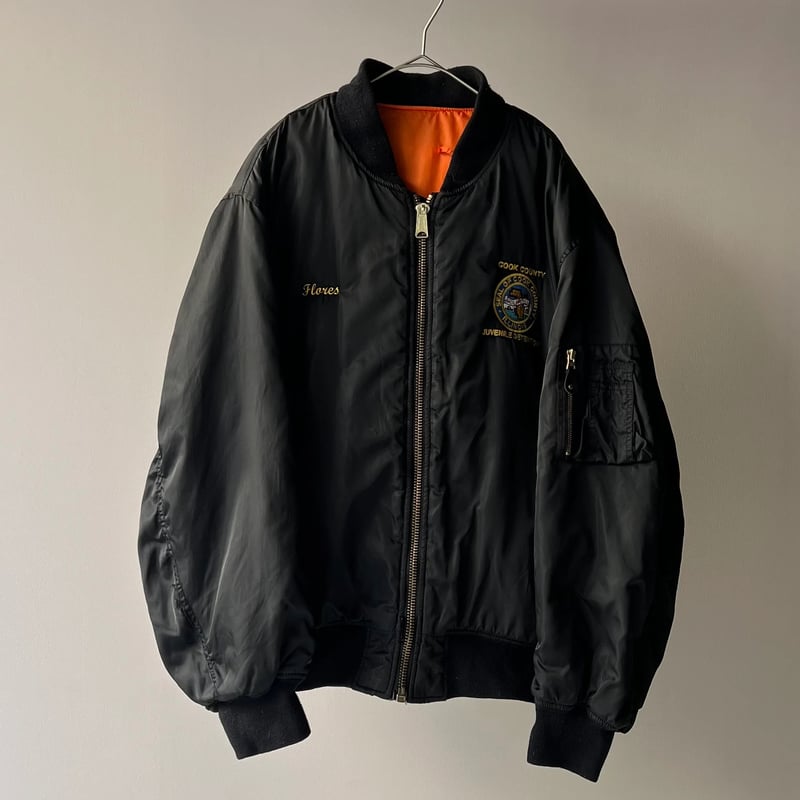 90s OMNI active force MA-1 type flight jacket | 90s OMNI active force MA-1 type flight jacket |