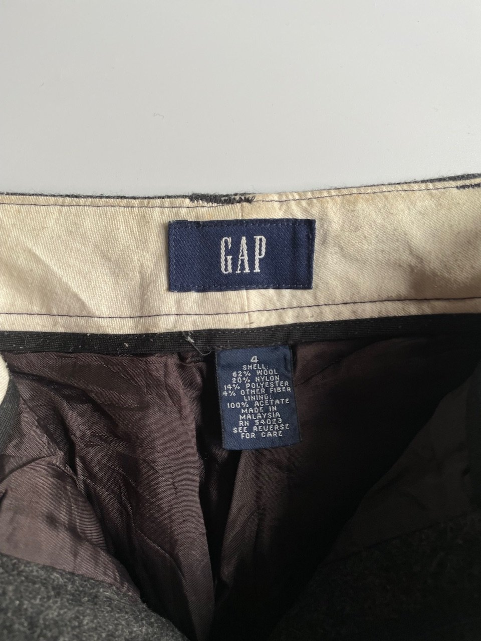 90's Gap wool slacks | sui & shara