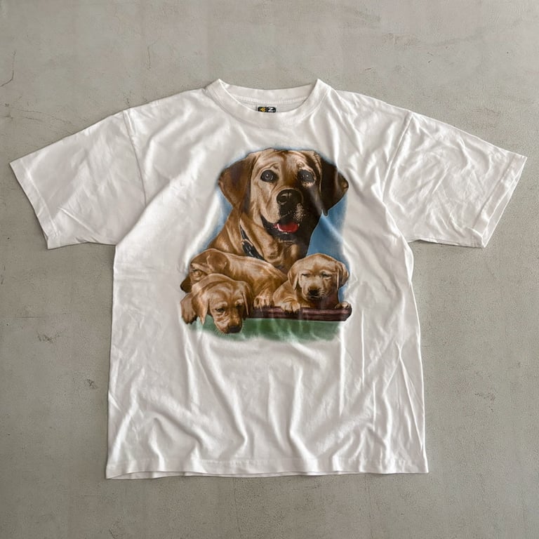 2000年代 プリントTシャツ(00s "Labrador Retriever" print T-shirt)