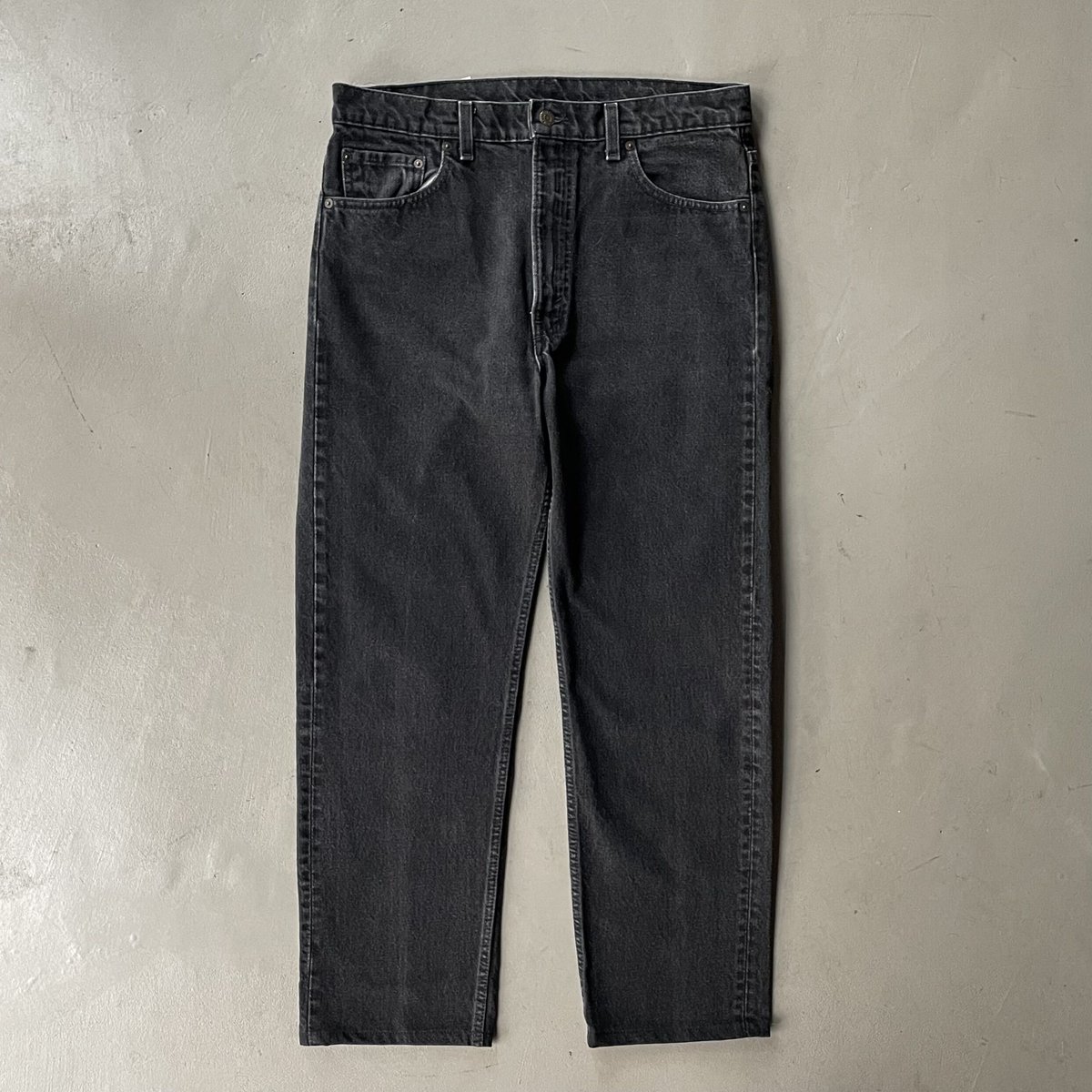 90s Levi's 501 black denim pants “made in USA”