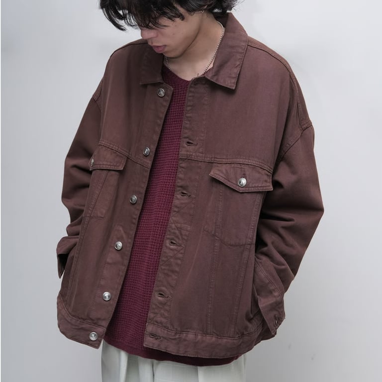 00s design trucker jacket