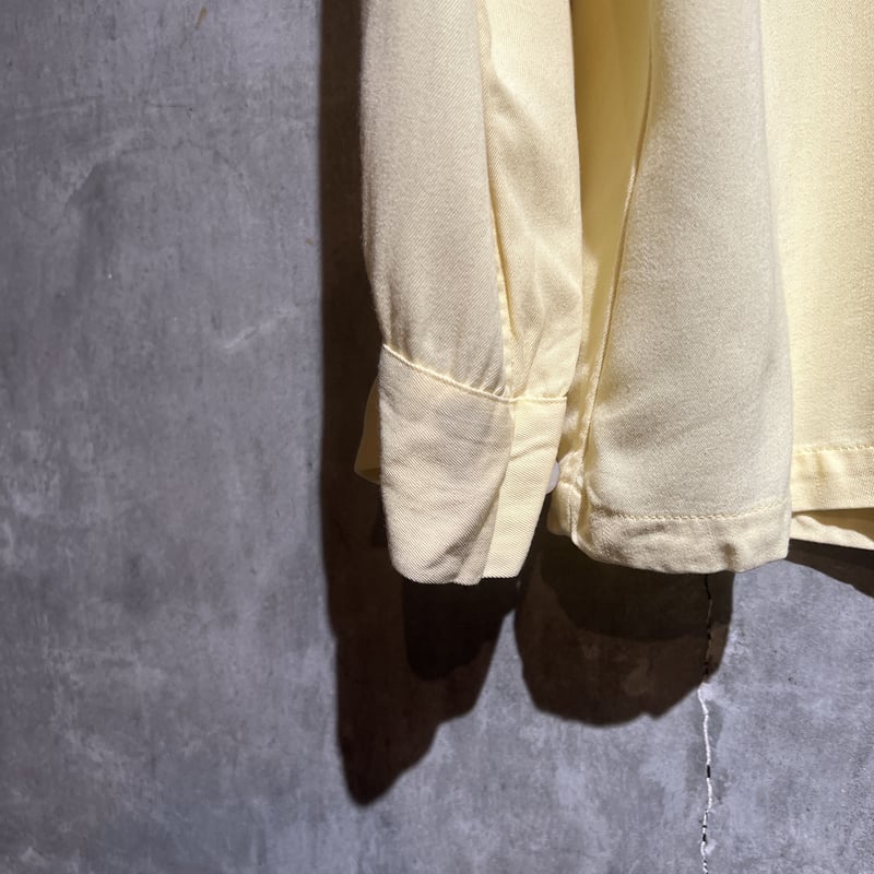 40s Unknown open collar rayon shirt | sui & shara