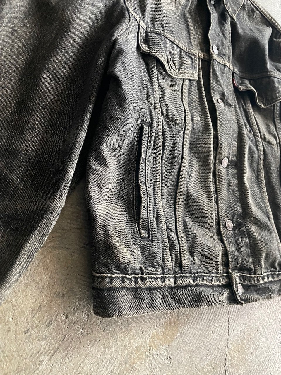 その他 tishi 90s Levi's 70503 black denim jacket made in TUN