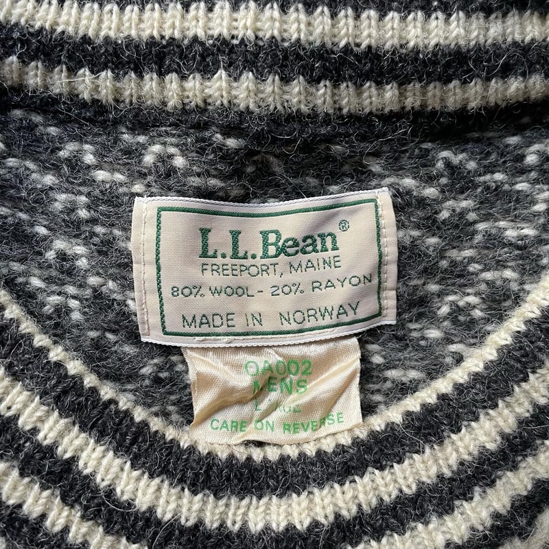 80s vintage L.L.Bean birdseye