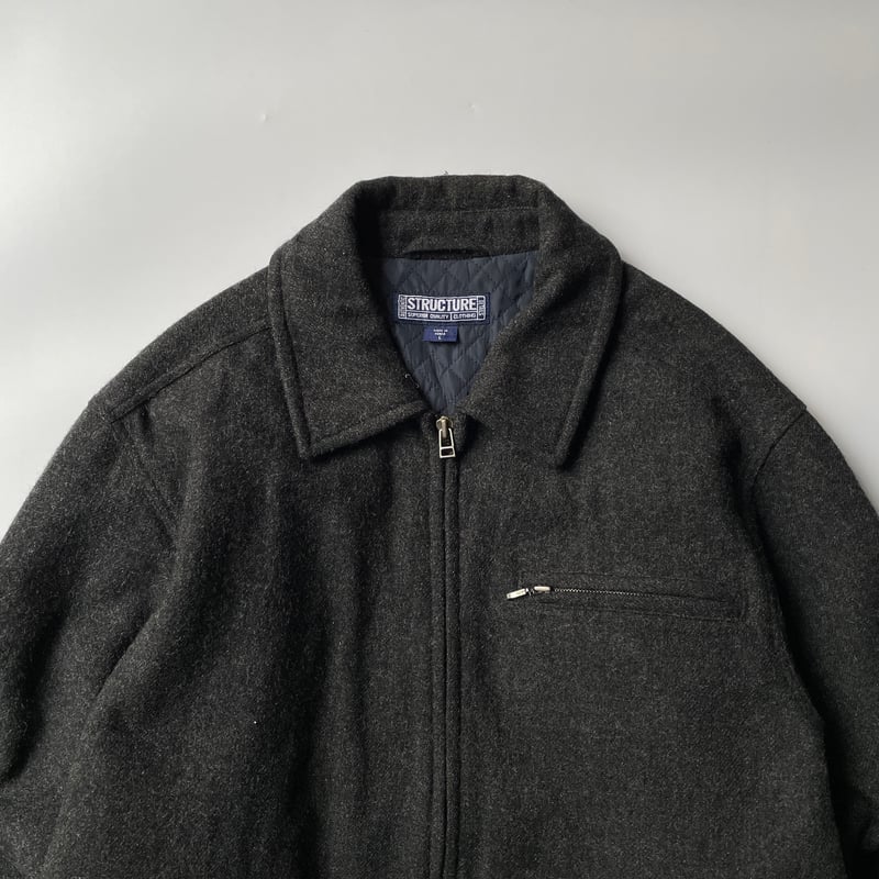 90s Structure wool jacket | sui & shara