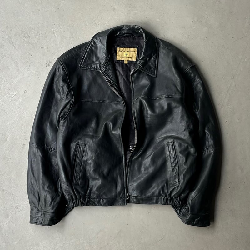 【90s Boston Harbour】 レザージャケット Boston harbour leather jacket | sui & shara