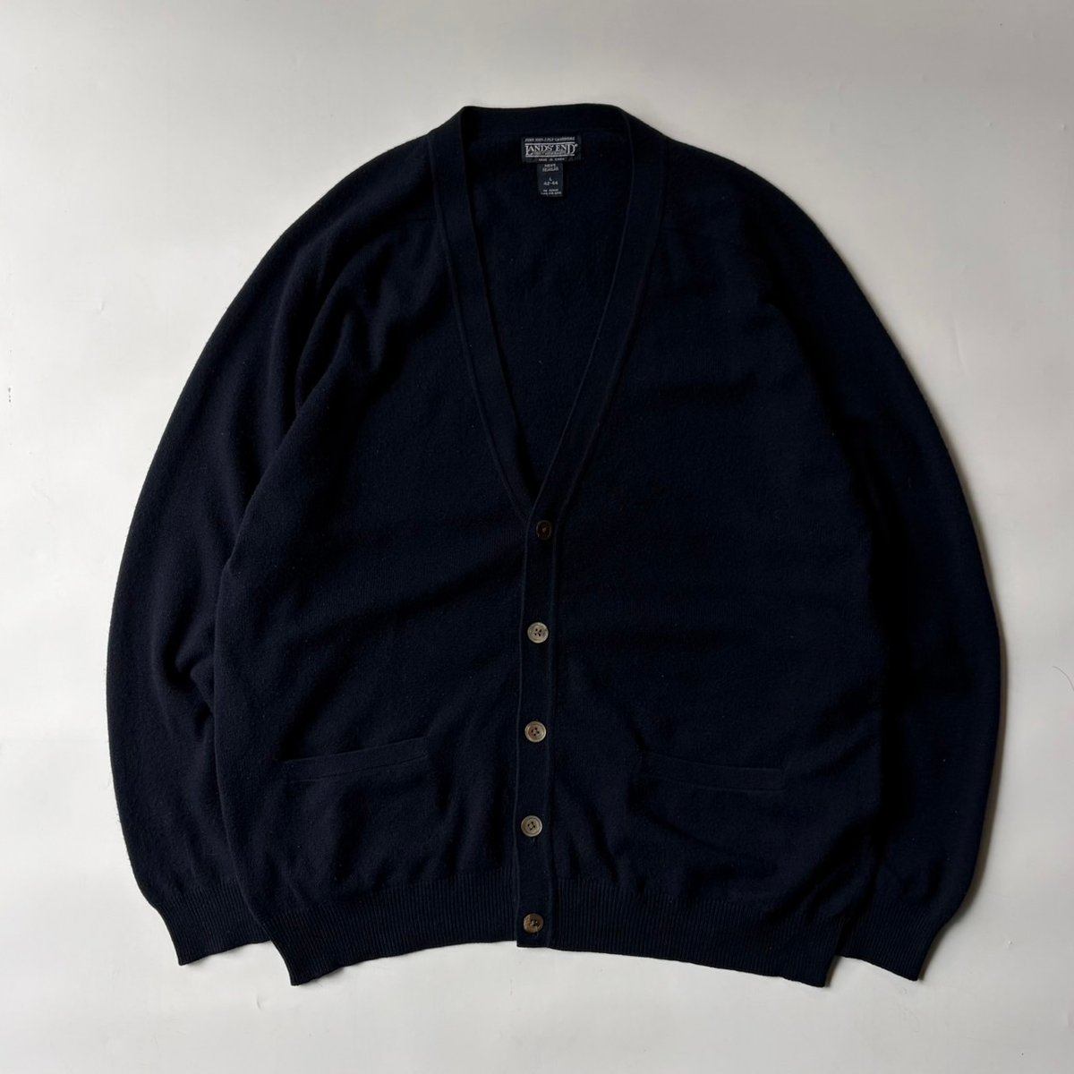 90s Lands' End cashmere kint cardigan | sui & s
