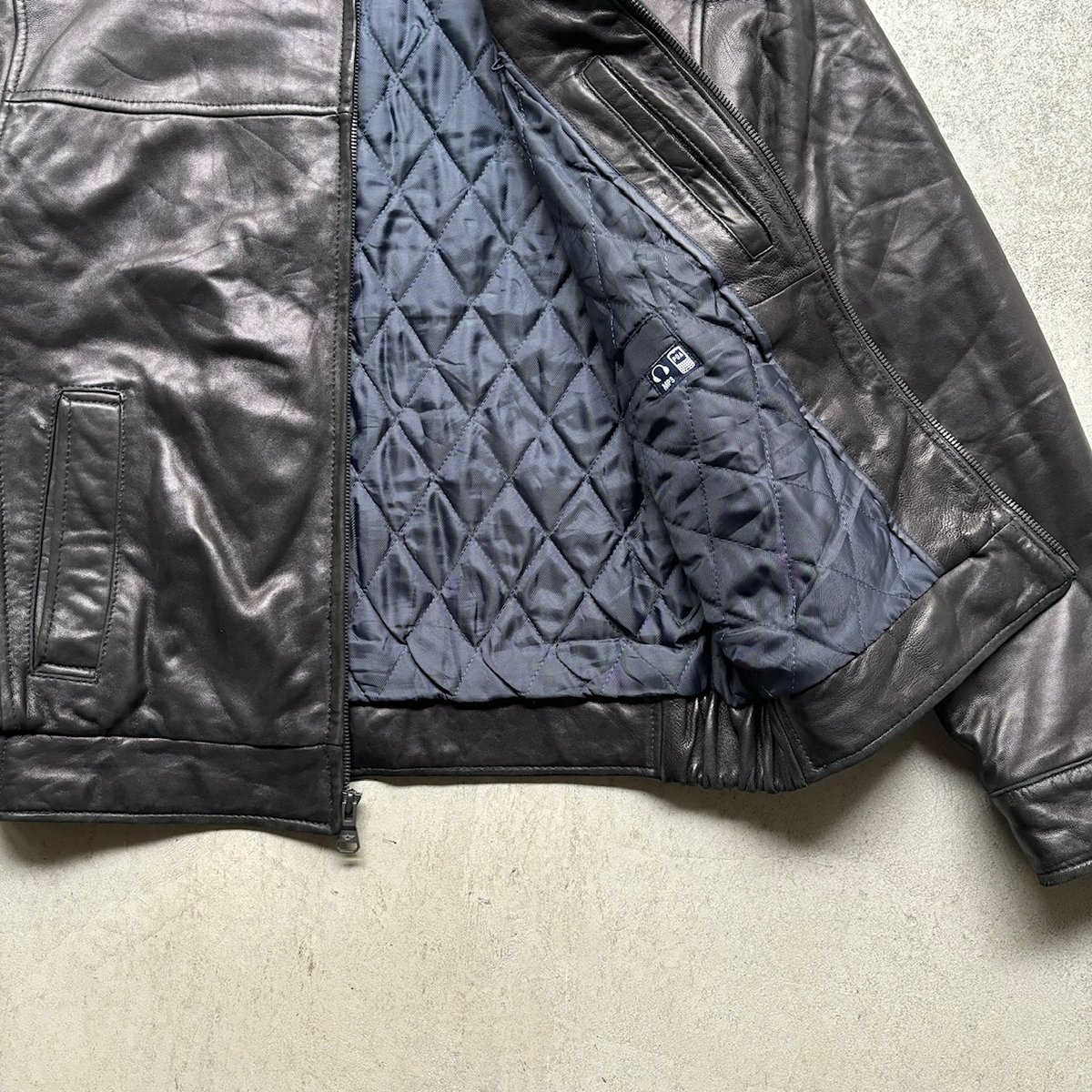 Dockersカラーレザーワークジャケット Dockersカラーレザーワークジャケット DOCKERS Leather Jacket