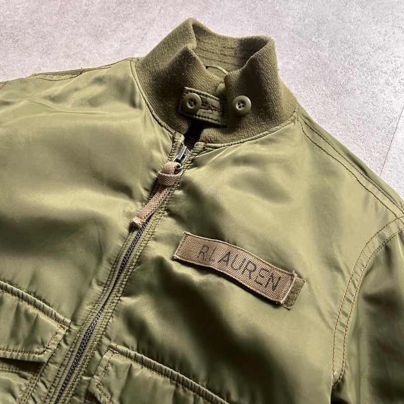 Polo jeans G-8 type flight jacket | sui & shara Polo jeans G-8 type flight jacket | sui & shara