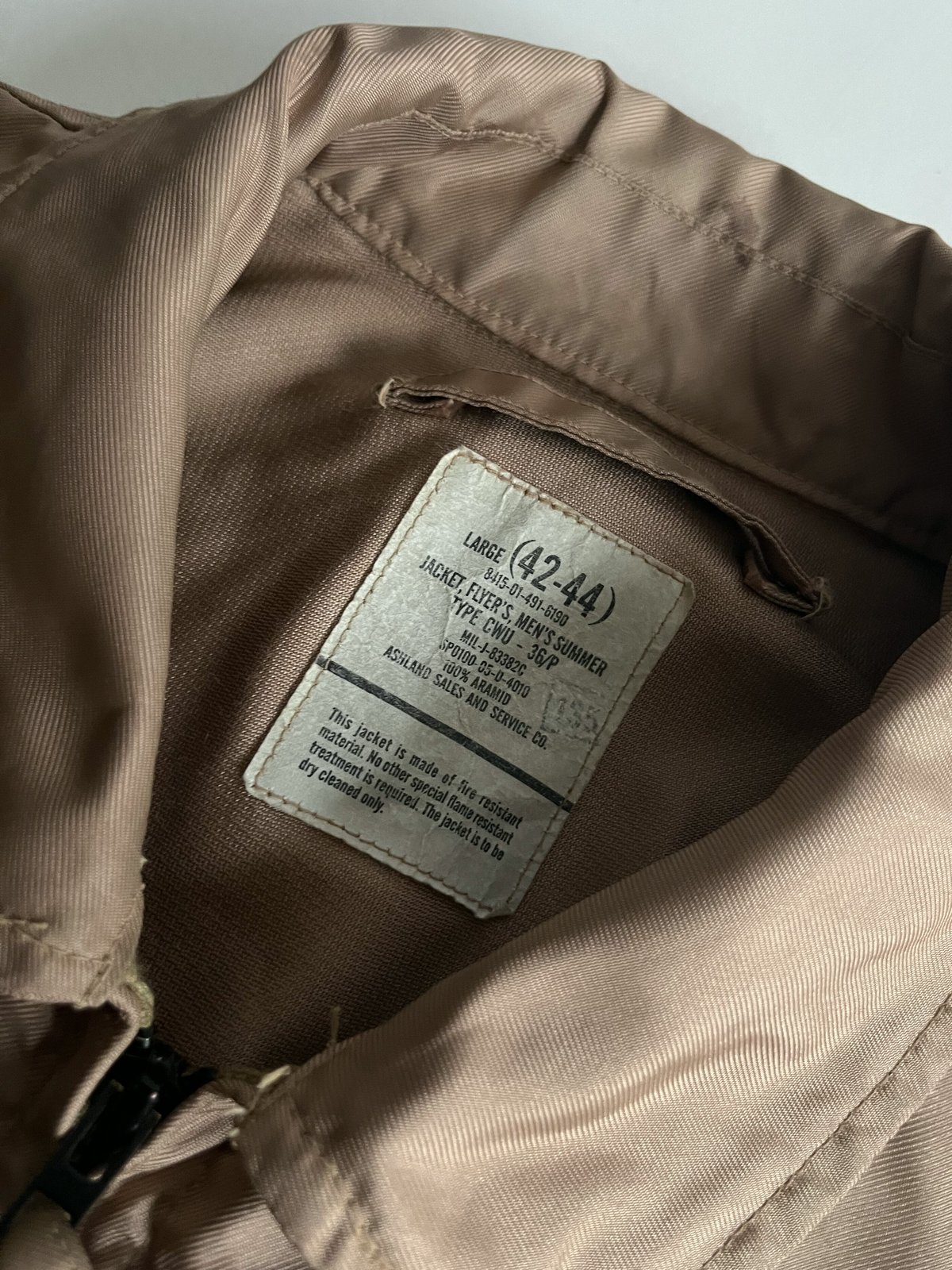 00s CWU-36P flight jacket | sui & shara