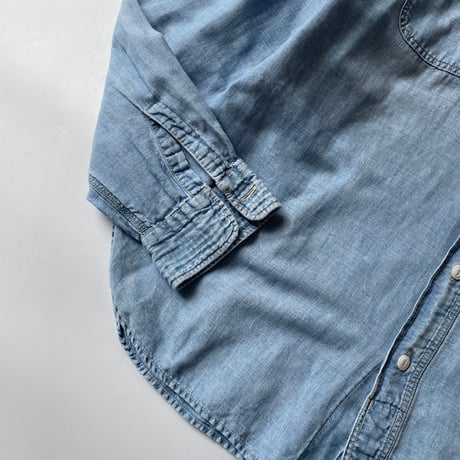 RRL cotton×linen work shirt