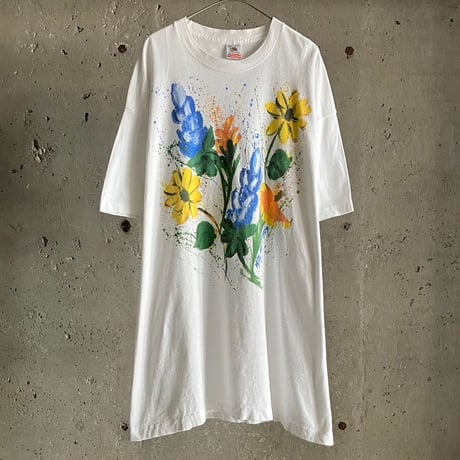 OHGAオオガ　Flower フラワープリントTシャツ OHGAオオガ Flower フラワープリントTシャツ セール