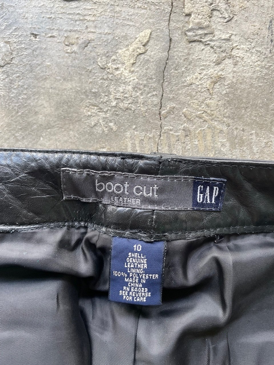 00's GAP leather pants 00's GAP leather pants