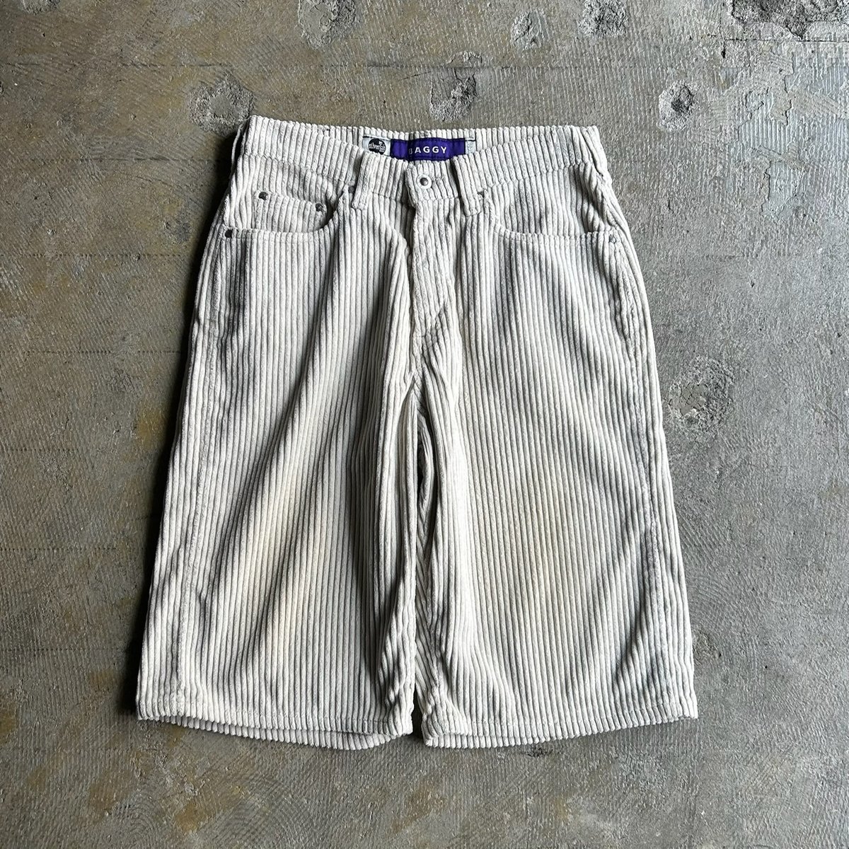 90s Levi's silver tab corduroy wide shorts | su