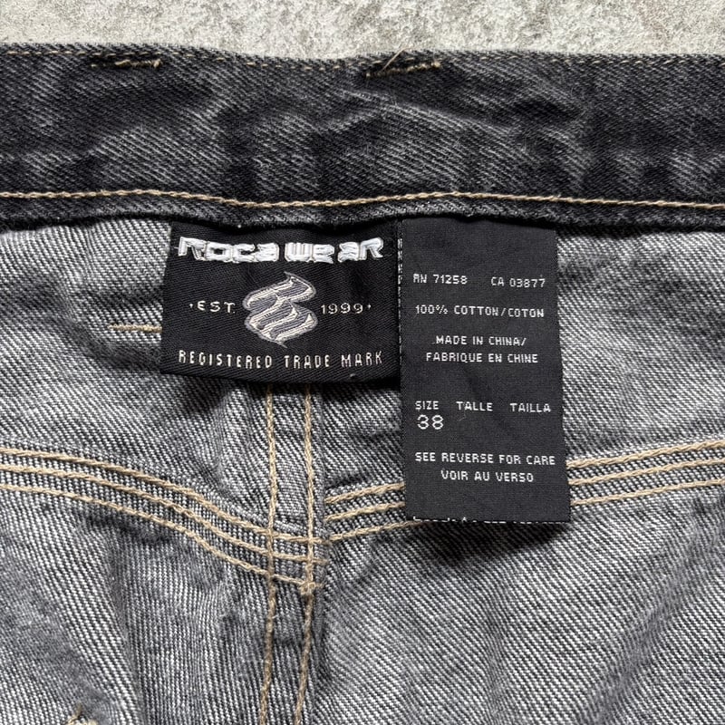 ROCA WEAR denim painter shorts“black” | sui & s