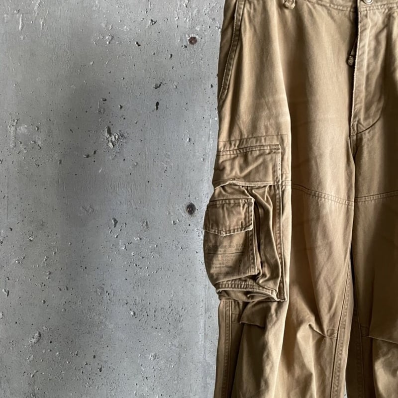 アバクロ　Abercrombie カーゴパンツ ブラウン　初期 USED］ Abercrombie & Fitch フライトカーゴパンツ