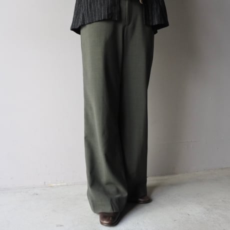 GAP stretch summer wool wide slacks