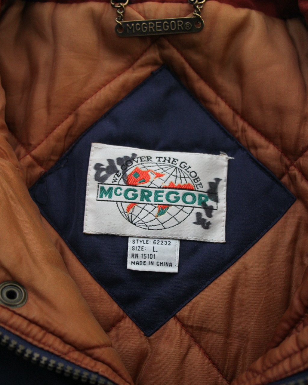 ジャケット・アウター 90s MCGREGOR A-2 type wool bomber jacket 90s MCGREGOR A-2 type wool bomber jacket