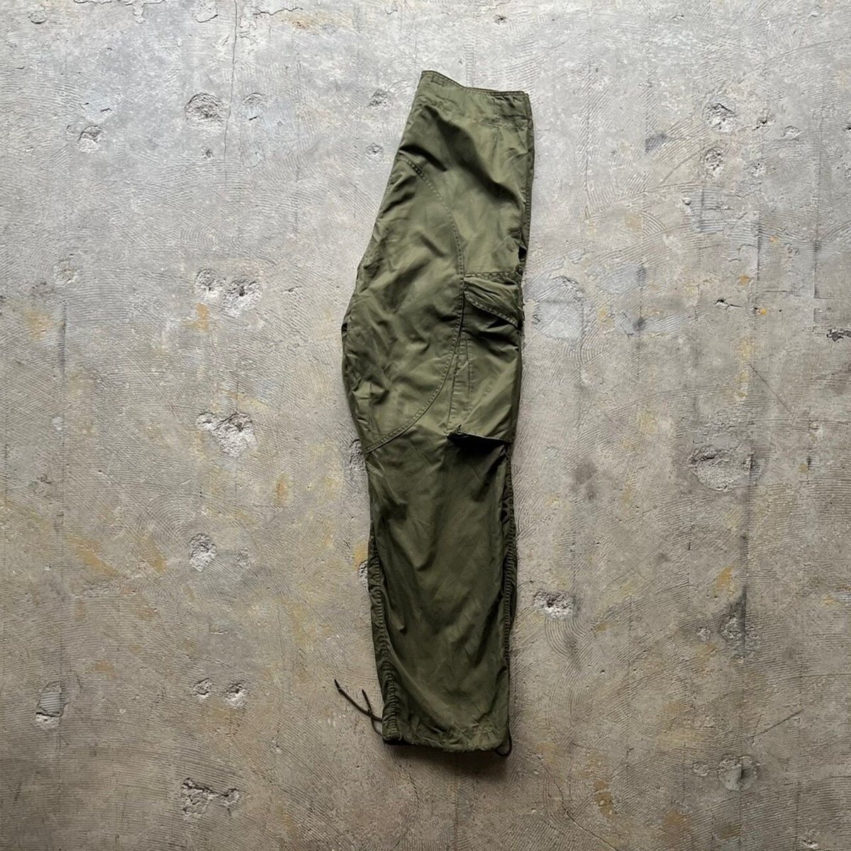 80s Canadian army ecw windproof over pants | su
