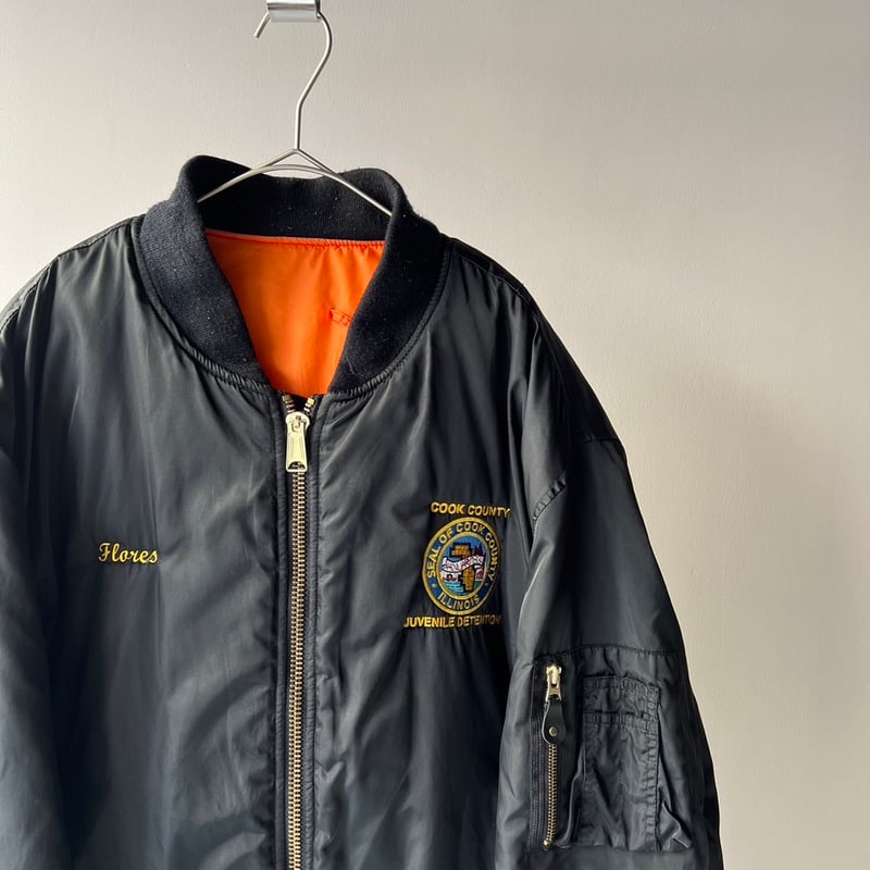 90s OMNI active force MA-1 type flight jacket | 90s OMNI active force MA-1 type flight jacket |