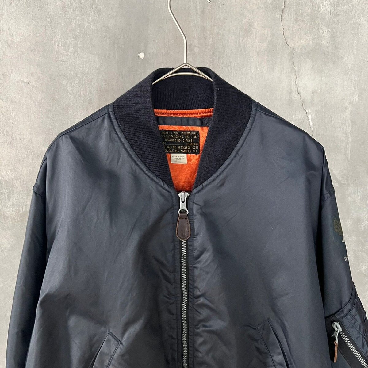 RRL ma-1 type jacket | sui & shara RRL ma-1 type jacket | sui & shara