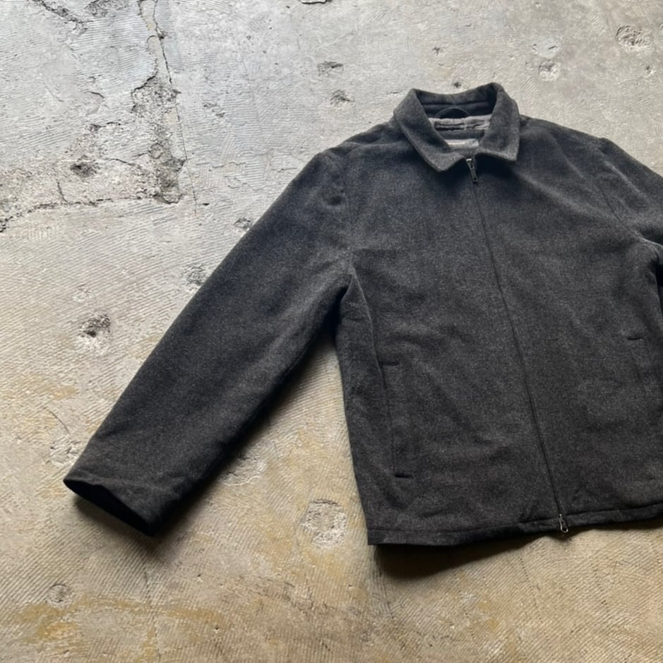 90s BANANAREPUBLICウールCPOジャケットダークグリーンアメカジ 90s Banana Republic wool sport jacket | sui & s