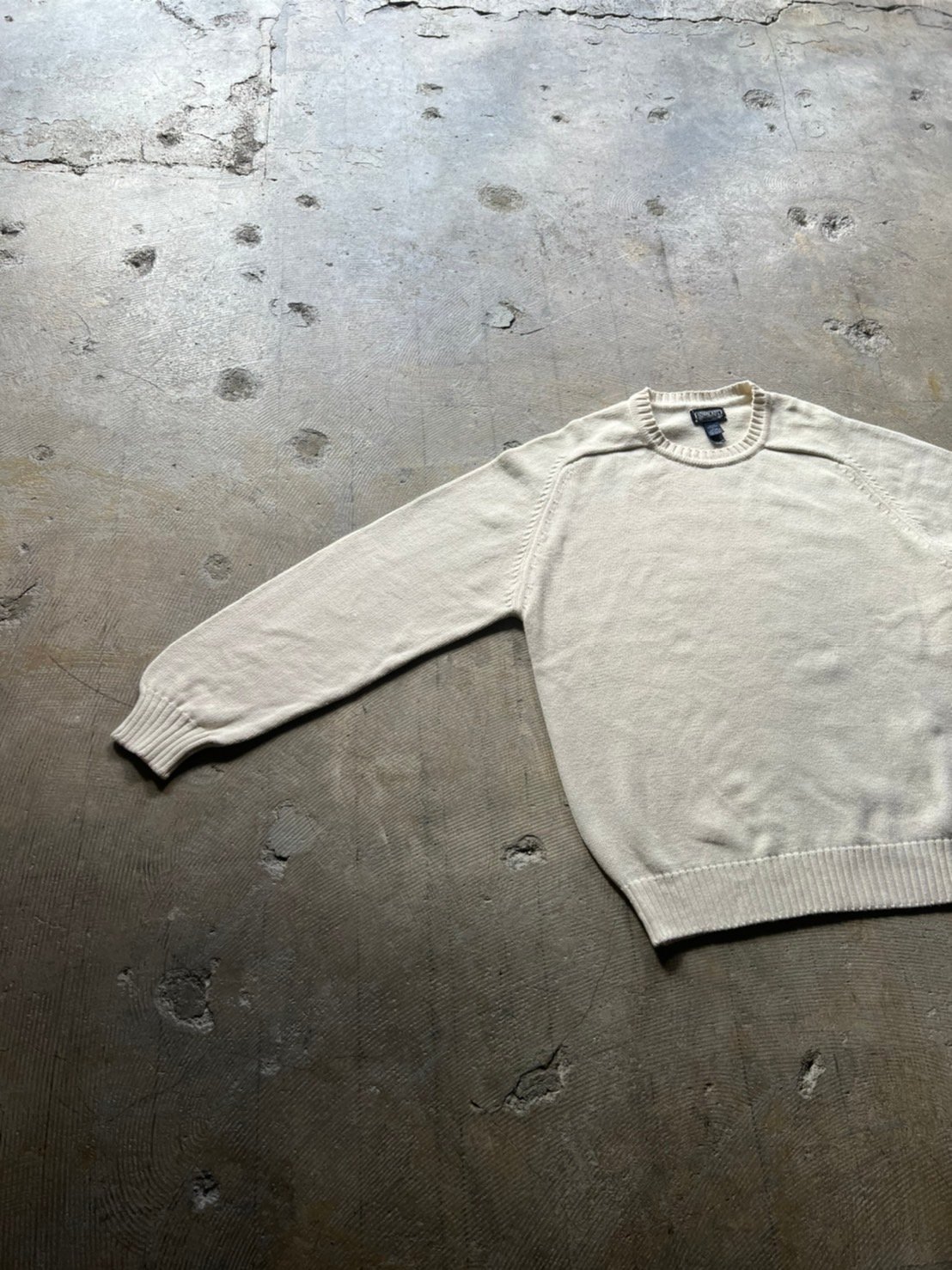 90s USA製 LANDS' END DRIFTER SWEATER Men's Drifter Flag Crew Neck Sweater | Lands' End