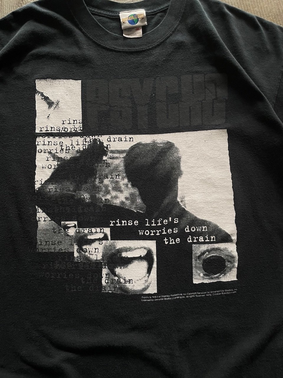90s Vintage PSYCHO Movies Tシャツ 90s ヴィンテージ PSYCHO サイコ Tシャツ ムービーTシャツ