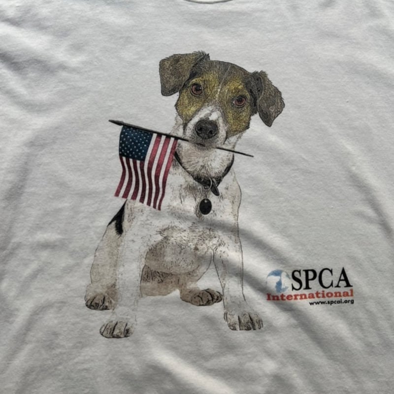 90s SPCA international dog print tee | sui & shara 90s SPCA international dog print tee | sui & shara