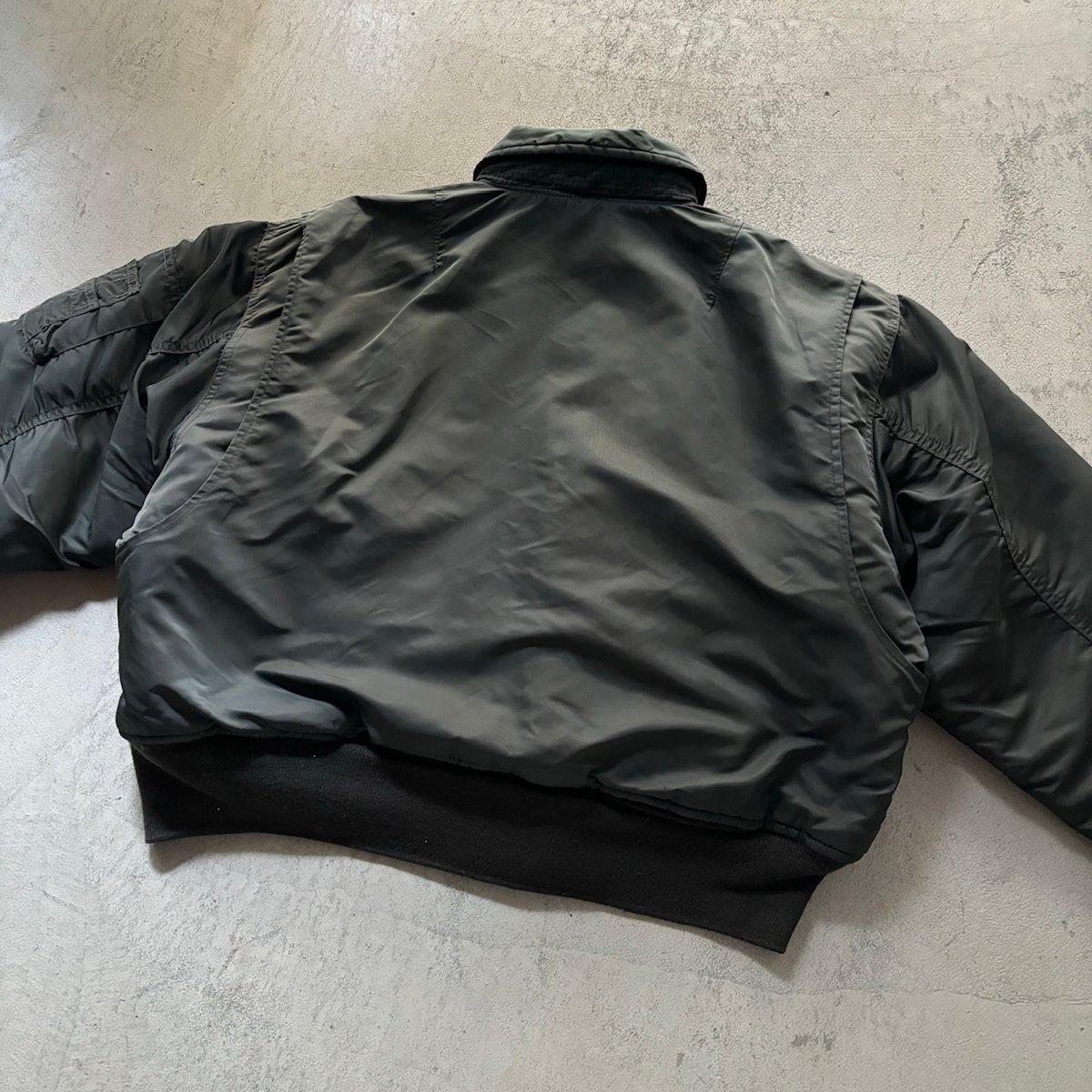 90s schott フライトジャケット CWU-R ブラック 90s Schott CWU-R flight jacket | sui & shara