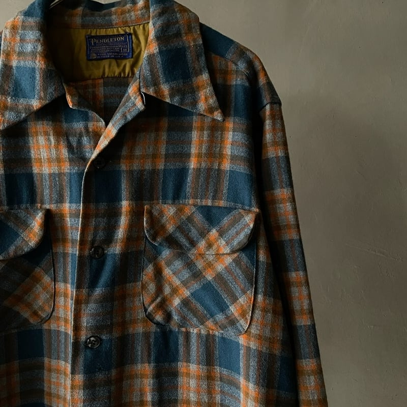 70s~ Pendleton plaid board shirt | sui & shara