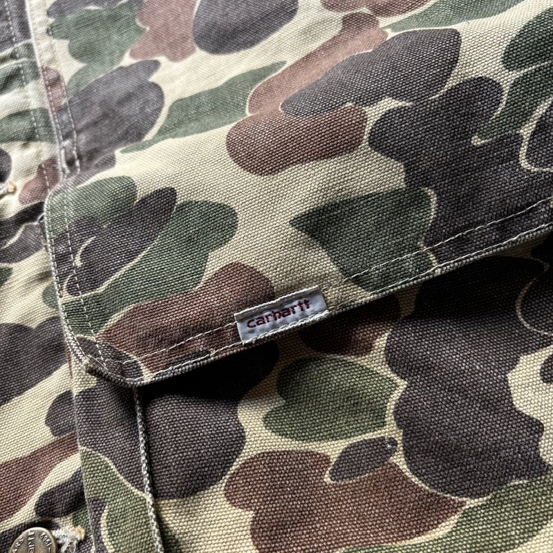 80s Carhartt duck hunter camo hunting jacket 80s Carhartt duck hunter camo hunting jacket