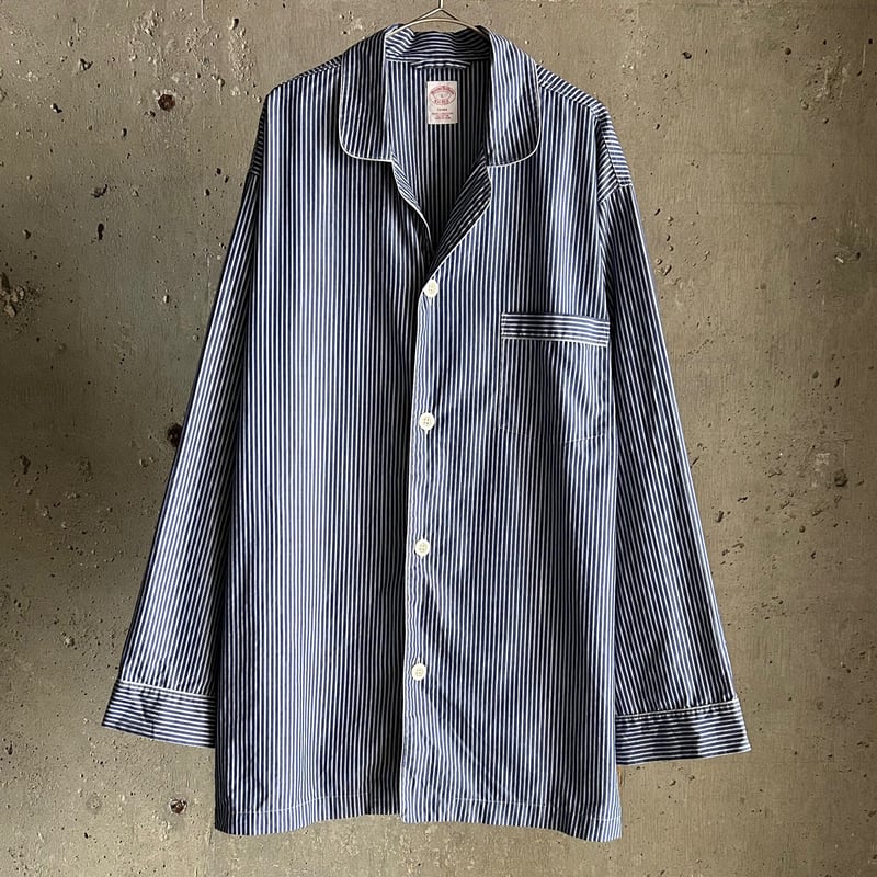 ［レア］70s 80s Brooks Brothers スリーピングシャツ 織柄 m36380208078_1.jpg?1729642175