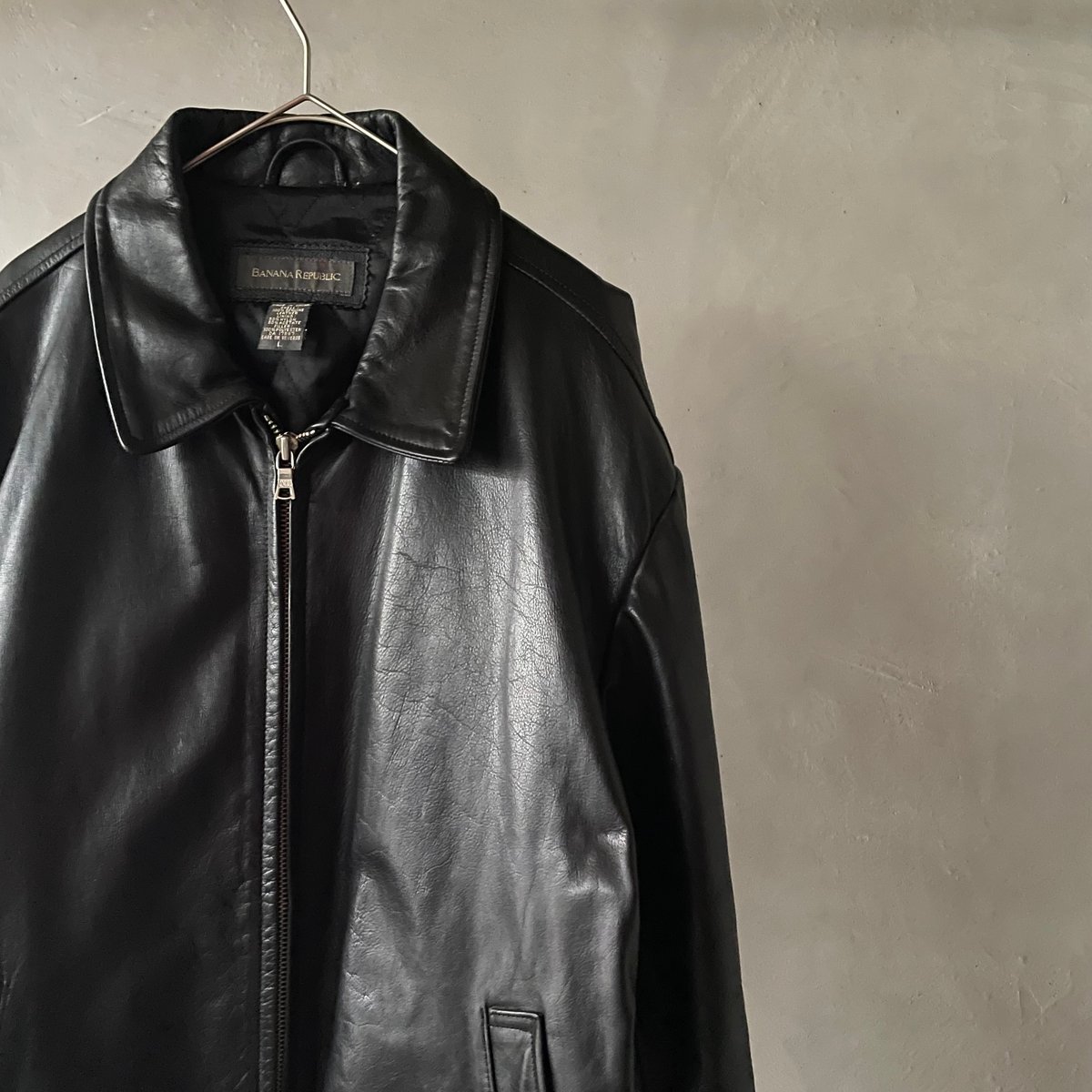 ジャケット・アウター 00s BANANA REPUBLIC cowhide leather JKT 00s BANANA REPUBLIC cowhide leather JKT