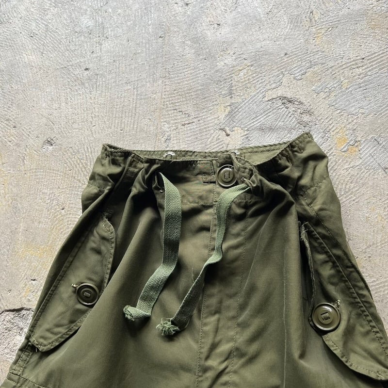 80s Canadian army ecw windproof over pants | su