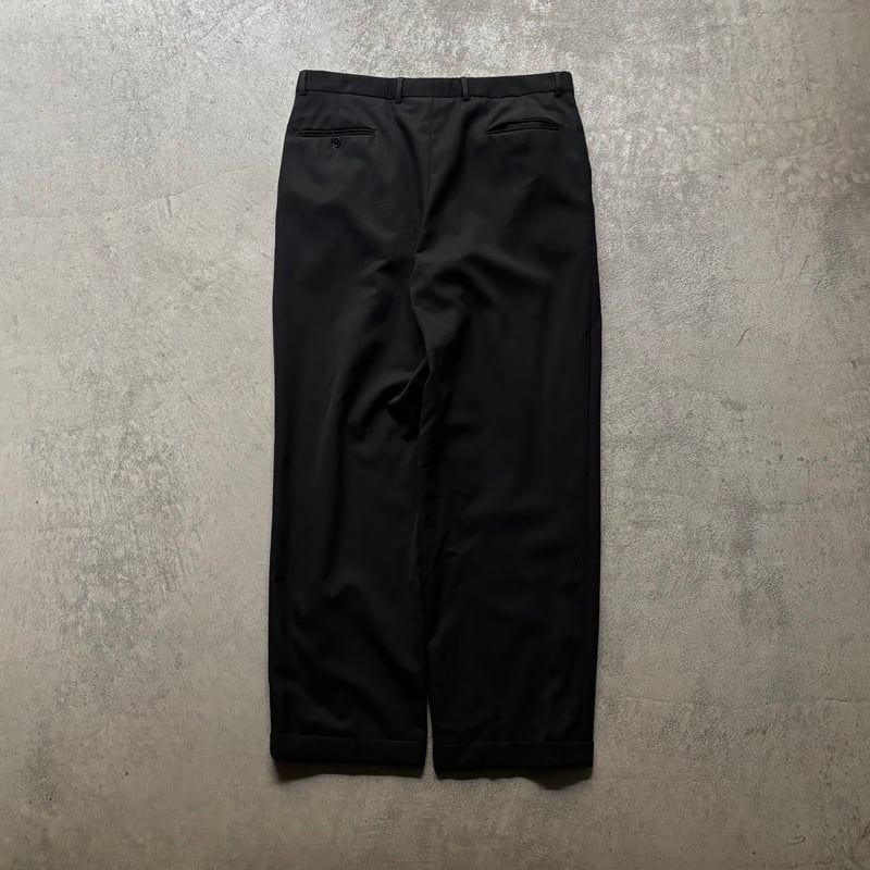 90s MONSIEUR by GIVENCHY wool gabardine 3tuck