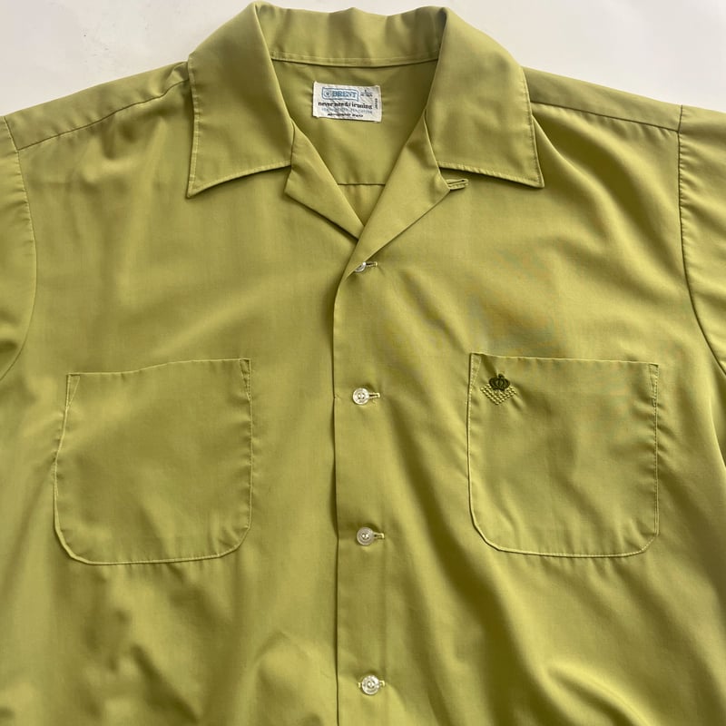 70s Brent open collar S/S shirt | sui & shara